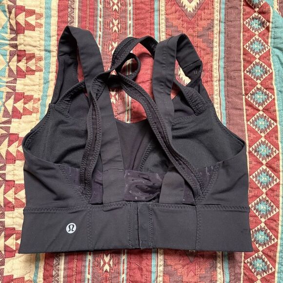 Lululemon Athletica Black Sports Bra size 8 - Picture 6 of 6